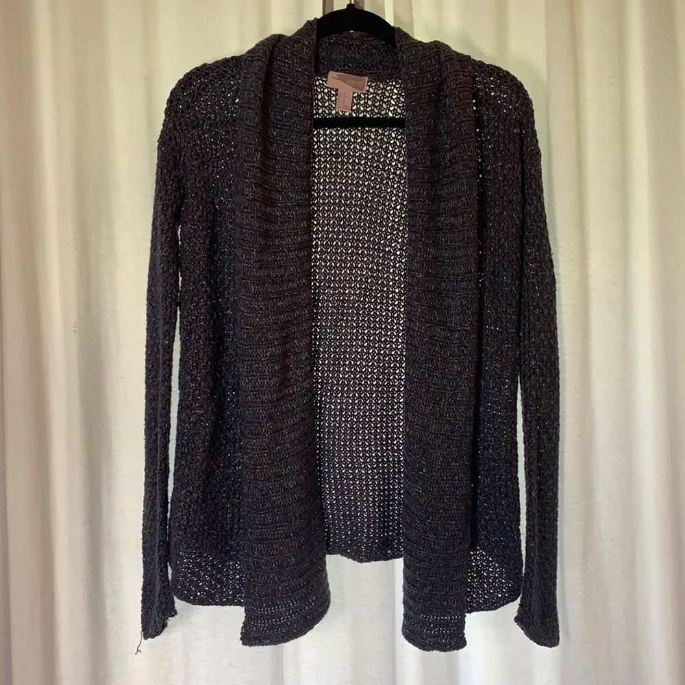 Blue and Purple Cardigan